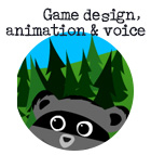game design, animation and kid-friendly voiceovers